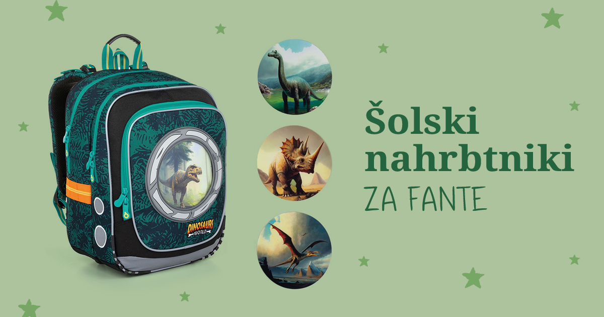 Šolski nahrbtniki za fante